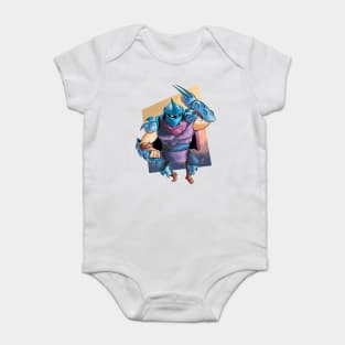 Shredder: Oroku Saki Baby Bodysuit